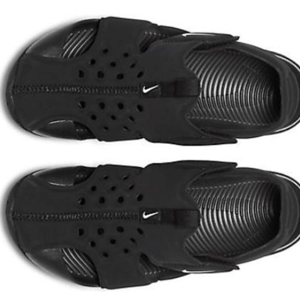 Nike Kids' Sunray Protect 2 PS Black Sandals